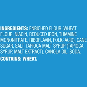 Snack Factory Pretzel Crisps, Original, 1 Oz Snack Bags, 10 Ct