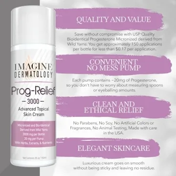 Bioidentical Progesterone Cream - 3000mg for Hormonal Balance