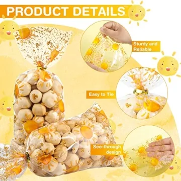 100 Pcs Boho Treat Bags for Celebration & Parties