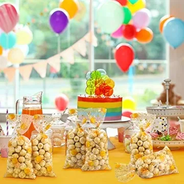100 Pcs Boho Treat Bags for Celebration & Parties