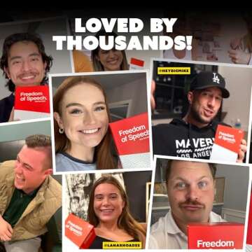 QUOKKA Freedom of Speech Card Board Game - Adult Edition - Fast-Paced | Guess The Word | Easy to Play - Party Game for Game Night