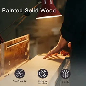 SAUMONIERES Floating Shelves Solid Wood Set of 3 Wall Shelf