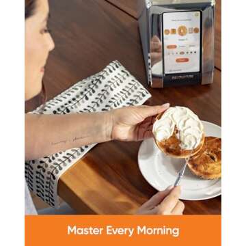 Revolution Toaster Bundle: R180 Connect S Toaster + Toastie Press – Smart Touchscreen, 2-Slice Wide Slot, InstaGLO Tech – Toast Bread, Bagels, Waffles, Muffins, Tortillas, Pastries – Stainless Steel