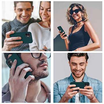 Cordking Designed for iPhone 12 Case, Designed for iPhone 12 Pro Case, Silicone Shockproof Phone Cas...