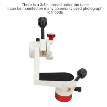 360° Telescope Mount for Astronomy and Bird Watching