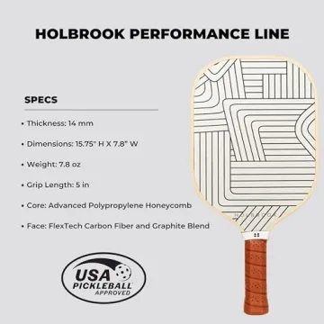 Holbrook Pickleball Paddle - Soho Design | Performance Series