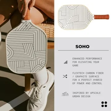 Holbrook Pickleball Paddle - Soho Design | Performance Series