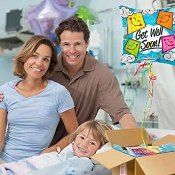 Get Well Balloon Emoji Kites - Cheerful Gift Idea