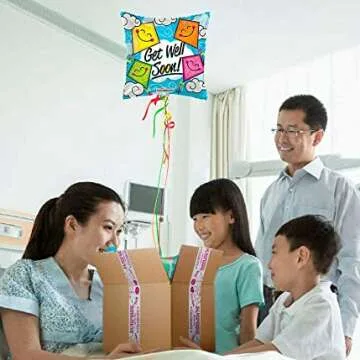 Get Well Balloon Emoji Kites - Cheerful Gift Idea