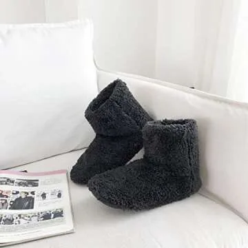 Mianshe Cozy Booties Slippers for Ultimate Warmth and Comfort