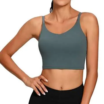 Lemedy Sports Bra Adjustable Support for Workout Yoga