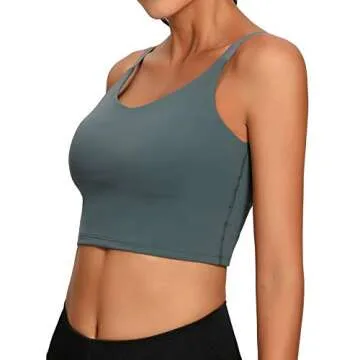 Lemedy Sports Bra Adjustable Support for Workout Yoga