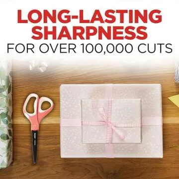 Scotch Brand Precision Ultra Edge Scissors, 8 Inch, 3-Pack