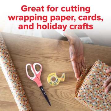 Scotch Brand Precision Ultra Edge Scissors, 8 Inch, 3-Pack