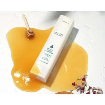 L’ANZA Healing Strength Manuka Honey Conditioner - Strengthens, Protects and Restores Weak, Fragile, and Aged Hair, Rich with Keratin Protein, Healing Oils, and Vitamin C (33.8 Fl Oz)