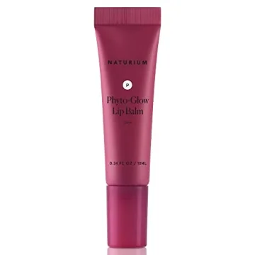 Naturium Phyto-Glow Lip Balm - Hydrating, Glossy Lip Care for All Ages, 0.34 oz