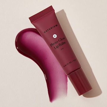 Naturium Phyto-Glow Lip Balm for Hydration & Glossy Finish
