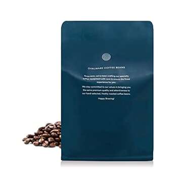 OVALWARE 08 Neptune - Cold Brew, Organic Medium Roast Whole Coffee Bean, Colombia and Brazil Blend (...