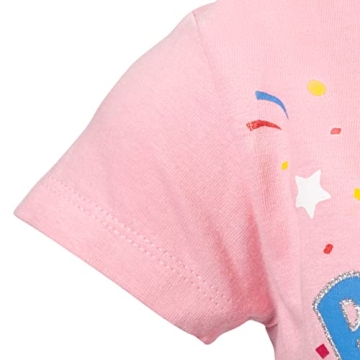 Paw Patrol Skye Rubble Marshall Birthday Toddler Girls T-Shirt Light Pink 5T