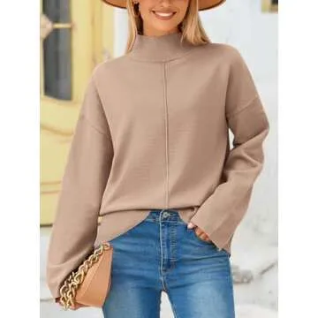 PRETTYGARDEN Women's Cozy Fall Ribbed Knit Sweater