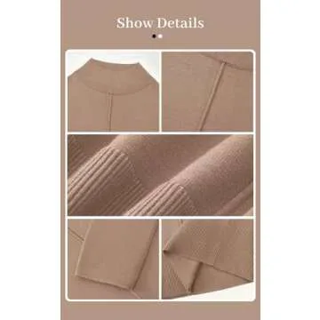 PRETTYGARDEN Women's Cozy Fall Ribbed Knit Sweater