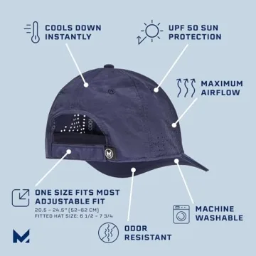 Lightweight MISSION Cooling Hat - Unisex Performance Cap