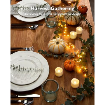 Homemory 48 Flameless Tea Lights for Weddings and Events