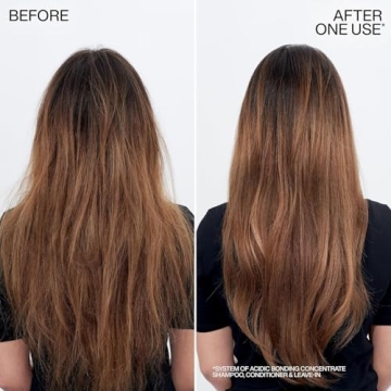 Redken Bonding Shampoo & Conditioner Set for Damaged Hair | Acidic Bonding Concentrate | Sulfate-Free | Repairs Bleached or Color-Treated Hair | For All Hair Types | 10.1 Fl Oz