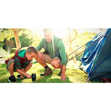 SteadMax 50 ft Poly Rope 1/4 inch, Clothesline Rope, Diamond Braided for Outdoors, Hiking, Camping, Heavy Duty Line, Polypropylene Multi Purpose Utility Cord, Random Color (1 Pack)