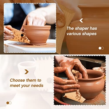 Big Size Pottery Foot Shaper Tools Set for All Skill Levels