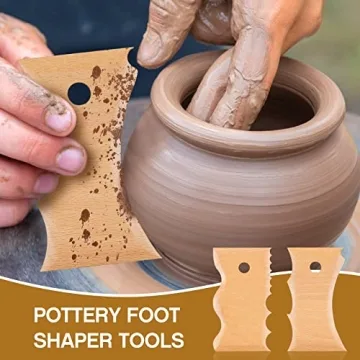Big Size Pottery Foot Shaper Tools Set for All Skill Levels