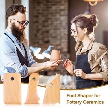 Big Size Pottery Foot Shaper Tools Set for All Skill Levels