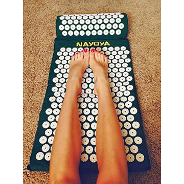 Nayoya Acupressure Mat for Back Pain Relief and Wellness