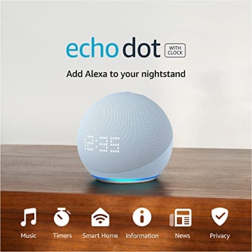 Echo Dot 5th Gen | Alexa Smart Speaker with LED Display