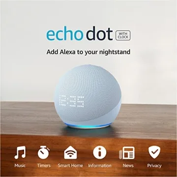 Echo Dot 5th Gen | Alexa Smart Speaker with LED Display