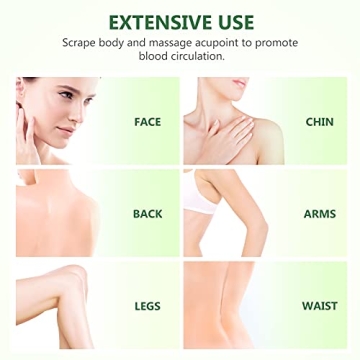 EUOTEO Gua Sha Facial Tool for Self-Care and Wellness Gifts
