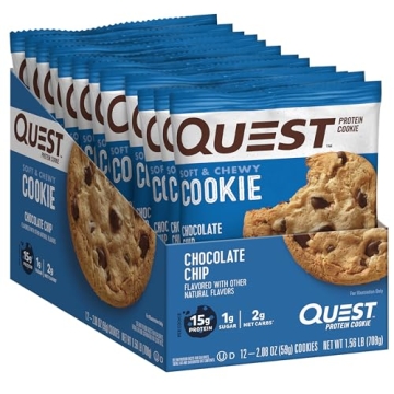 Quest Keto Chocolate Chip Protein Cookies - 12 Count