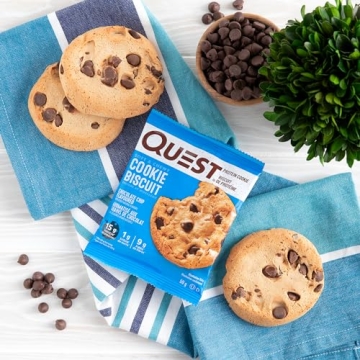 Quest Keto Chocolate Chip Protein Cookies - 12 Count