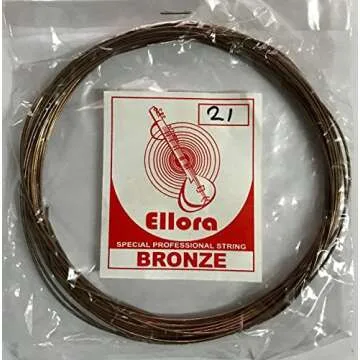 Premium Bronze String Coil for Sitar and Other Classical Instruments