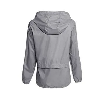 Stylish AVOOGUE Lightweight Waterproof Raincoat for Travel