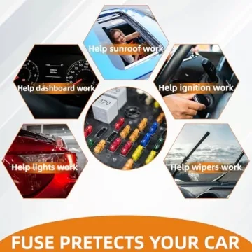 Liamner 80 PCS Car Fuses Kit for All Vehicles