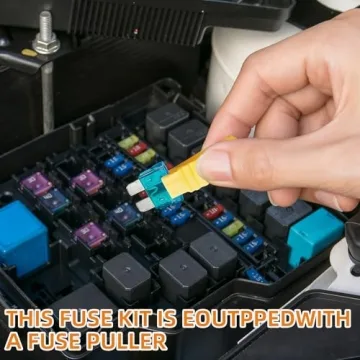 Liamner 80 PCS Car Fuses Kit for All Vehicles