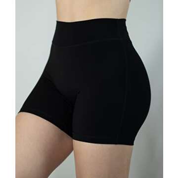 TomTiger Women’s High Waist Workout Shorts for Fitness