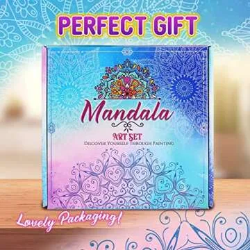 71PCS Mandala Dotting Tools Painting Kit - Rock Dot Paint Stencils Tool Set Art Craft Supplies Kits Tray Brush Zipper Pen for Nail Stone Mandala Arts Drawing Home Decor Activity