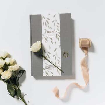 Promptly Journals, A Couples Love Story (Grey) - Prompted Relationship and Marriage Journal, Guided Journal that Covers Dating to 70th Wedding Anniversary