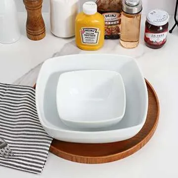 Buyajuju 2-Tier Chip and Dip Serving Set for All Occasions