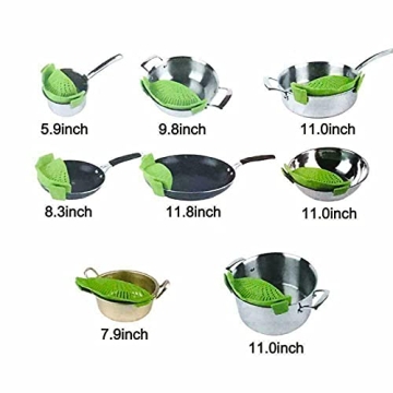 Clip-On Strainer for Pots - Silicone Kitchen Tool