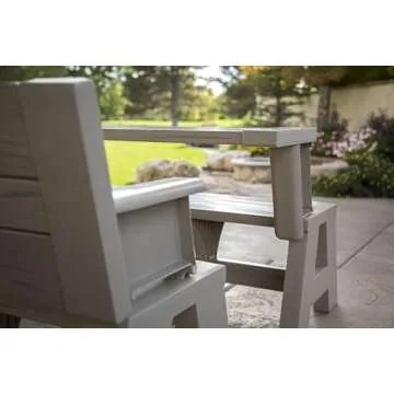 Convert-a-Bench 2-in-1 Outdoor Picnic Table & Bench
