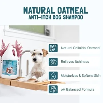 Bio-Groom Natural Anti-Itch Oatmeal Dog Shampoo 12 oz