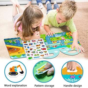 JOFREY Toddler Sticker Book for Creative Learning